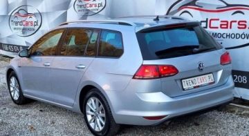Volkswagen Golf VII Variant 1.6 TDI CR DPF BlueMotion Technology 105KM 2015 Volkswagen Golf 1.6 tdi KM Navi bezwypadkowy serwisowany Gwarancja 1.6, zdjęcie 12