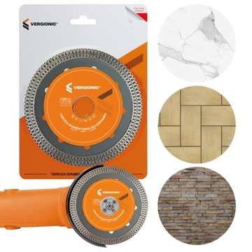 АЛМАЗНЫЙ АЛМАЗНЫЙ ДИСК ДЛЯ РЕЗКИ СВИНОЙ ПЛИТКИ 115 мм