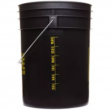 Ведро для детализации рабочих вещей, черное ведро RINSE для