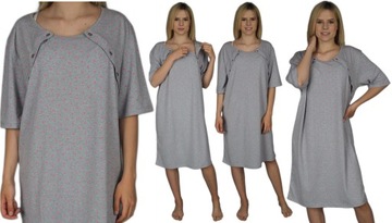 Koszula Koszulka nocna ciążowa do karmienia 2XL 44
