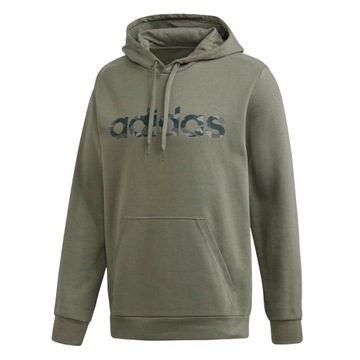 Bluza męska z kapturem adidas FM0219 zielona