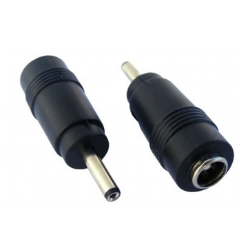 2szt 3.0/1.0 wtyk - 5.5/2.1 gniazdo adapter DC