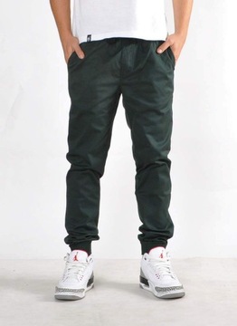 Spodnie XXL Bossline Cut Jogger Zielone joggery