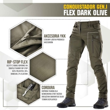 Тактические брюки M-Tac Conquistador Gen.I Flex DO