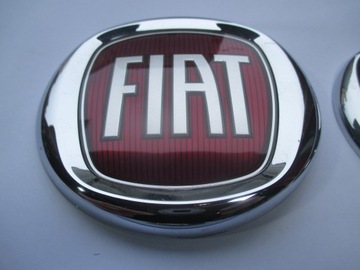 EMBLEMAT ZNACZEK LOGO FIAT DUCATO TYŁ 120mm 12 cm ORYGINAŁ NOWY !