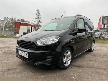 Ford Tourneo Courier I Mikrovan 1.0 EcoBoost 100KM 2014 Ford Tourneo Courier 1.0 EcoBoost Titanium 100KM 2014r, zdjęcie 1