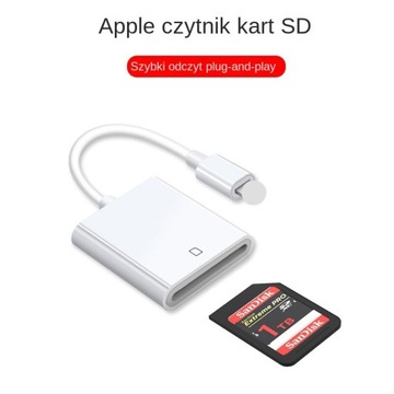 Czytnik kart SD telefonu Apple 2-w-1