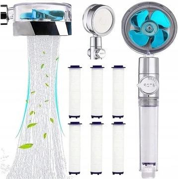 ТУРБО-ВЕНТИЛЯТОР ДУШ РУЧНОЙ ФИЛЬТР 6X