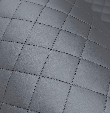 ANTRACYT 5x5 Eko skóra Tkanina pikowana Materiał