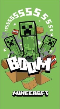 MINECRAFT gamer gra ręcznik kąpielowy 70x140
