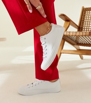Кроссовки Hers женские, белые кроссовки, кроссовки, размер 39