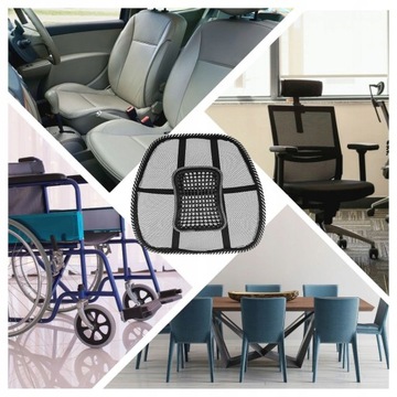 Подушка для спины массажного кресла поясничного отдела в служебном автомобиле