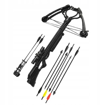 Набор луков в масштабе 1/6 из 8 выстрелов для