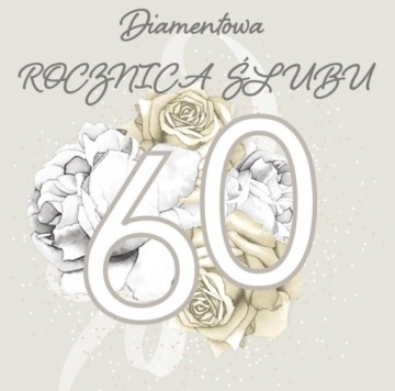 Clear Creations Листівка Swarovski квадрат CL4414 Річниця Весілля 60