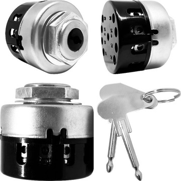 METALOWA STACYJKA ZAPŁONU URSUS C-360 C-330 Z DWOMA KLUCZYKAMI