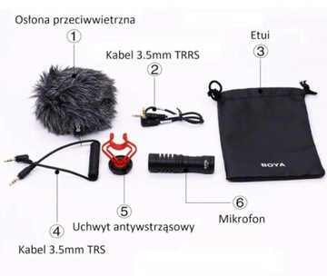 Кардиоидный микрофон Boya BY-MM1