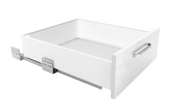 Szuflada Sevroll Box SLIM biała Średnia 450 H116 l450 Sevrollbox Cichy Domy