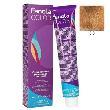FANOLA Crema Colore 8.3 100ml farba do włosów