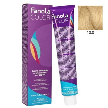 FANOLA Crema Colore 10.0 100ml farba do włosów
