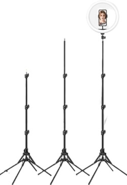 НАБОР RING LAMP RING RGB СО ШТАТИВОМ ДЛЯ СЕЛФИ-ВИДЕОФОТО