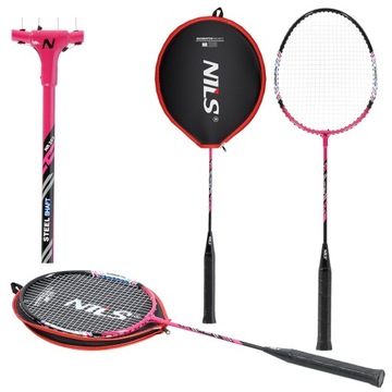 Ракетка для отдыха в бадминтоне. Ракетка с чехлом.