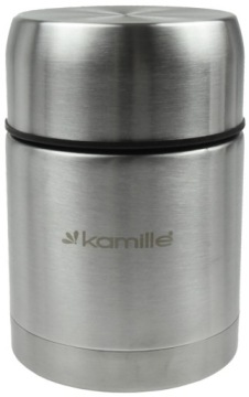 Kamille обеденный термос 0,5 л, оттенки серого