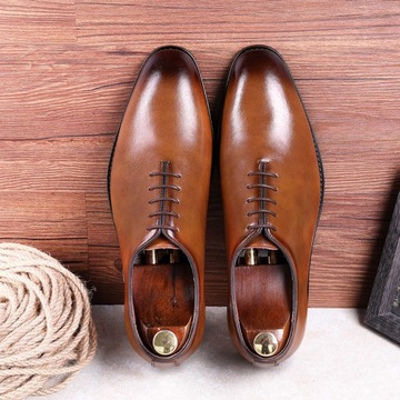 Męskie buty codzienne formalne Oxford buty