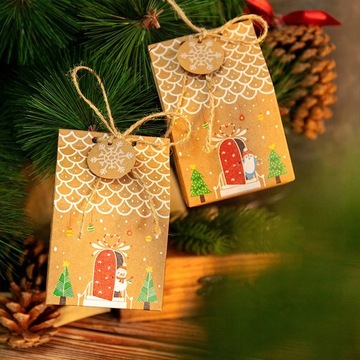 АДВЕНТ-КАЛЕНДАРЬ РОЖДЕСТВЕНСКИЕ ДОМА 24 шт. РОЖДЕСТВЕНСКИЕ УКРАШЕНИЯ ДЛЯ ДЕТЕЙ Своими руками