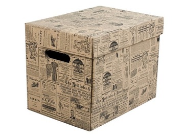 PUDEŁKO DO ARCHIWIZACJ DOKUMENTÓW A4, GAZET