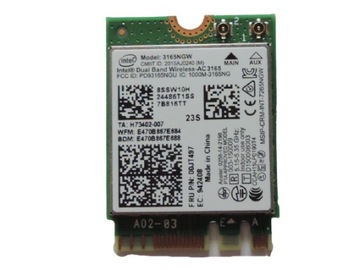 Karta Wifi INTEL 3165NGW LENOVO V110-15ISK V130-15IKB