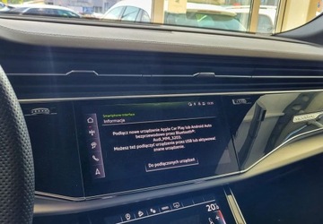Audi Q8 SUV 3.0 45 TDI 231KM 2023 Audi Q8 Salon Polska Sline zawieszenie pneumatyczne , radary,marix 3.0, zdjęcie 12