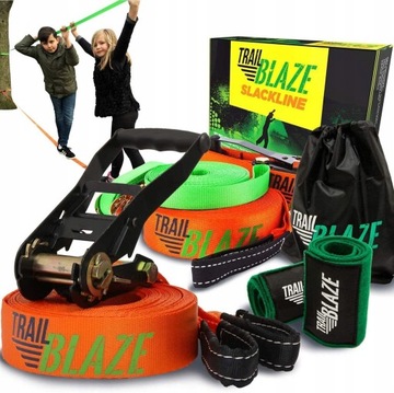 Zestaw dla dzieci Trailblaze Slackline z dodatkowy