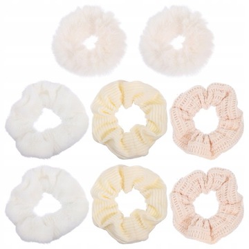 12 sztuk Jedwabiu Scrunchies opakowanie