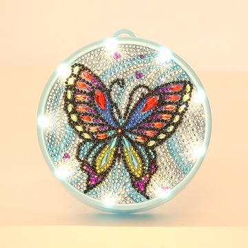 Full Drill Lamp DIY Kits Butterfly
