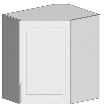 Szafka kuchenna narożna 60x72x60 BIAŁY POŁYSK