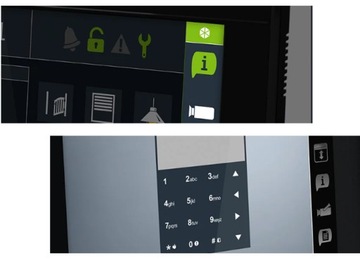 СЕНСОРНАЯ ПАНЕЛЬ МАНИПУЛЯТОРА SATEL INT-TSI-W 7
