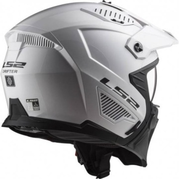 Шлем с открытым лицом LS2 OF606 DRIFTER SOLID WHITE
