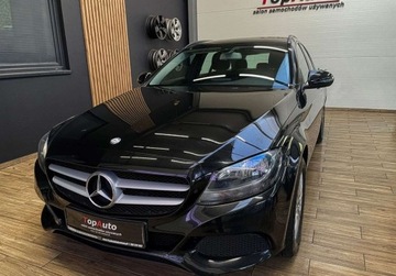 Mercedes Klasa C W205 Kombi 200 BlueTEC 136KM 2015 Mercedes-Benz Klasa C 200d MANUAL gwarancja bezwypadkowy SKORA 1.6, zdjęcie 13