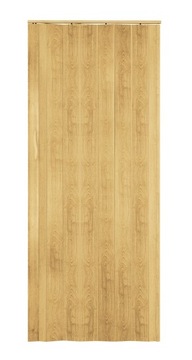 DRZWI HARMONIJKOWE ST4 KOLOR JASNY DĄB 83 CM