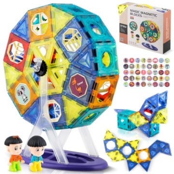 Magnetické Stavebnice s karuselem RK-769 Ricokids Ricokids