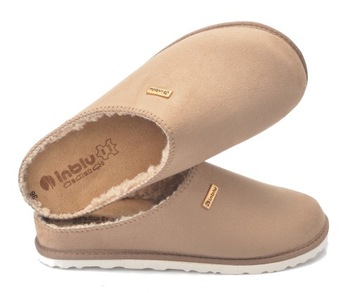 INBLU МЕХОВЫЕ ТАПОЧКИ ЖЕНСКИЕ ТАПОЧКИ CS34 BAMBOSZE 40