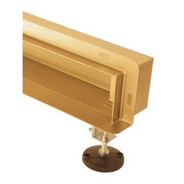 ЛИНЕЙНЫЙ НАСТЕННЫЙ ТРАП 80 СМ ЗОЛОТОЙ ГЛУБОКИЙ РАСЧЕТНЫЙ БАК