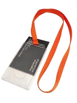 Темляк + ДЕРЖАТЕЛЬ ПИОН для бейджа 10 мм без печати 24ч / 10 шт.