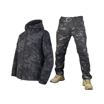 Outdoor skin, softshell, kurtka wiatroszczelna z polaru