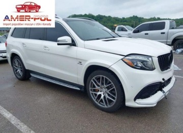 Mercedes GLS X166 2018 Mercedes-Benz GLS 63 AMG 4Matic 2018 5.5l 5.5 Benzyna 577KM