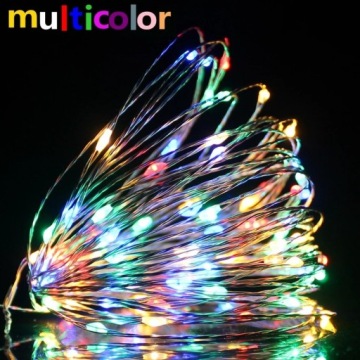MICRO светодиодные елочные гирлянды 200pcs COLOUR