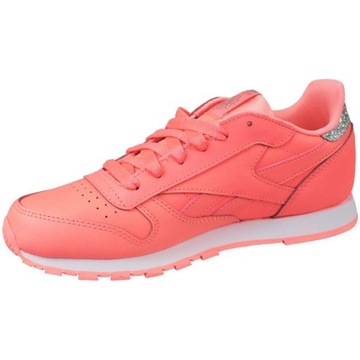 Różowe Skóra naturalna Buty Damskie Reebok r.36,5