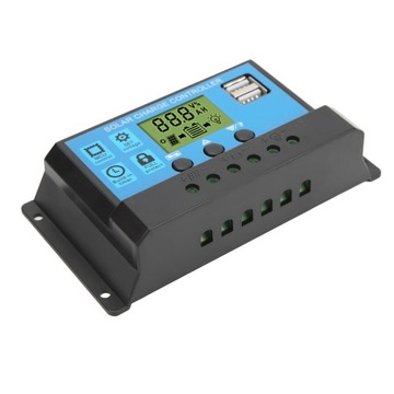 12 В 24 В USB ШИМ-контроллер заряда от солнечной батареи