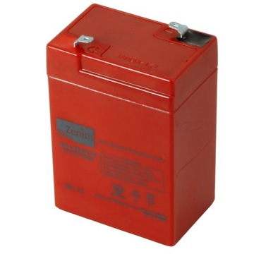 AKUMULATOR ZENITH AGM VRLA 6V 5Ah ECHOSONDA FV Gw