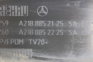 ДИФФУЗОР ЗАДНЕГО БАМПЕРА, MERCEDES CLS 218 W218 AMG, ЦЕЛЫЙ A2188852125